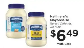 Kroger Hellmann's Mayonnaise offer
