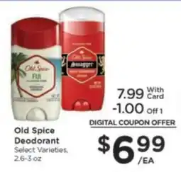 Kroger Old Spice Deodorant offer