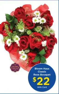Kroger Bloom Haus Classic Rose Bouquet offer