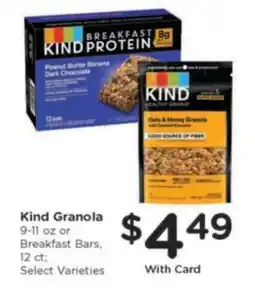 Kroger Kind Granola offer