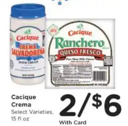 Kroger Cacique Crema offer