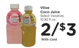 Kroger Viloe Coco Juice offer