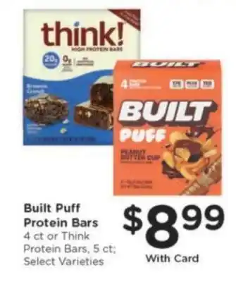 Kroger Built Puff protein bars offer