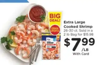 Kroger Extra Large Cooked Shrimp offer