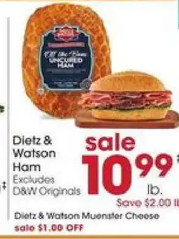 Giant Eagle Dietz & Watson Ham offer
