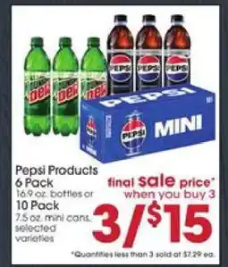Giant Eagle Pepsi Products offer