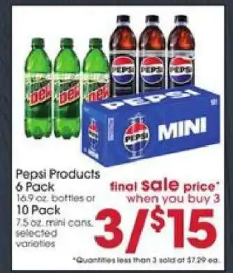 Giant Eagle Pepsi Products offer