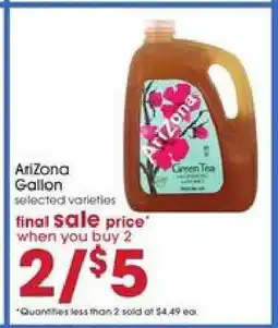 Giant Eagle Arizona Gallon offer