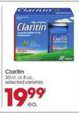Giant Eagle Claritin offer