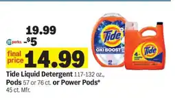 Meijer Tide Liquid Detergent offer