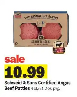 Meijer Schweid & Sons Certified Angus Beef Patties offer