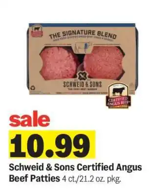 Schweid & Sons Certified Angus Beef Patties