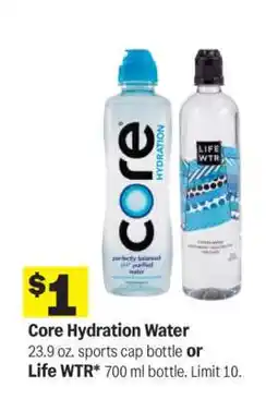 Meijer Core Hydration Water or Life WTR offer