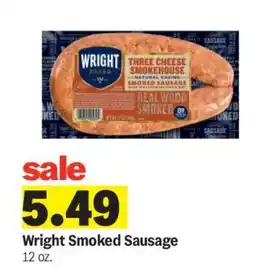 Meijer Wright Smoked Sausage offer