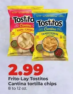 Hy-Vee Frito-Lay Tostitos Cantina tortilla chips offer