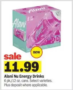 Meijer Alani Nu Energy Drinks offer