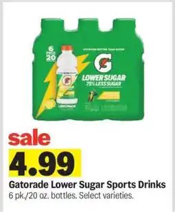 Meijer Gatorade lower sugar sports drinks offer