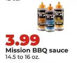 Hy-Vee Mission BBQ sauce offer
