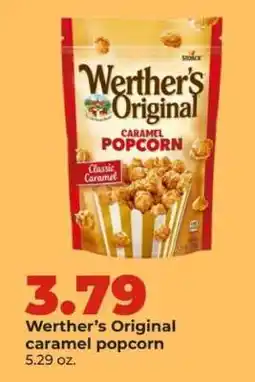 Hy-Vee Werther’s Original caramel popcorn offer