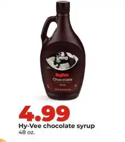 Hy-Vee Hy-Vee chocolate syrup offer