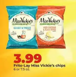 Hy-Vee Frito-Lay Miss Vickie's chips offer
