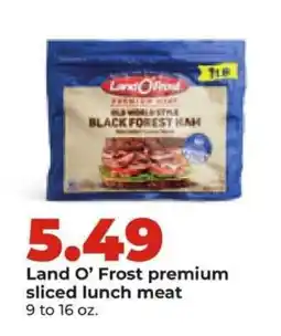 Hy-Vee Land O’ Frost premium sliced lunch meat offer