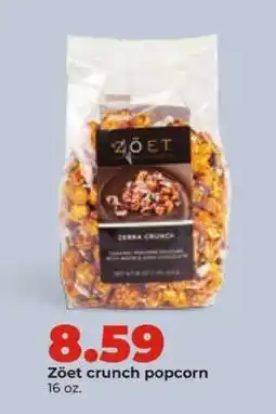 Hy-Vee Zoët crunch popcorn offer