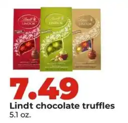 Hy-Vee Lindt chocolate truffles offer