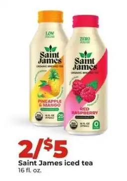 Hy-Vee Saint James Iced Tea offer