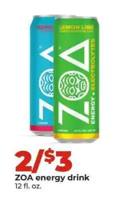 Hy-Vee ZOA energy drink offer