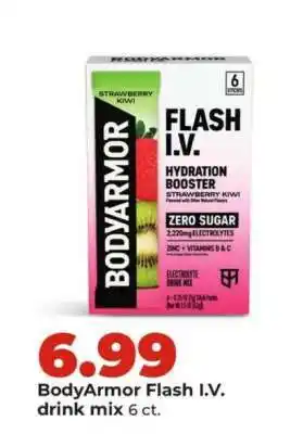 Hy-Vee BODYARMOR FLASH I.V. DRINK MIX offer