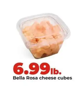 Hy-Vee Bella Rosa cheese cubes offer