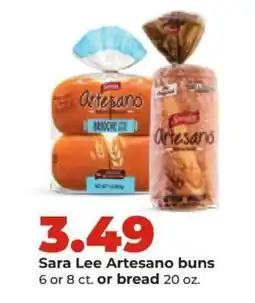 Hy-Vee Sara Lee Artesano Buns or Bread offer