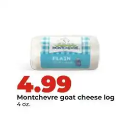 Hy-Vee Montchevre Goat Cheese Log offer