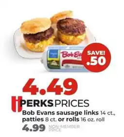 Hy-Vee Bob Evans sausage offer