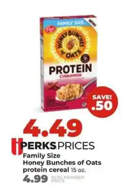 Hy-Vee Honey Bunches of Oats protein cereal offer