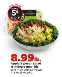 Hy-Vee Apple & pecan salad offer