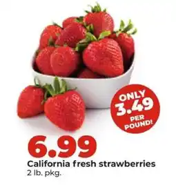 Hy-Vee California fresh strawberries offer