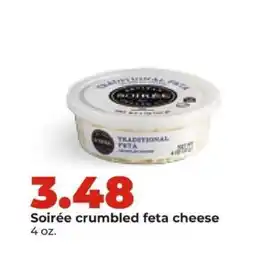 Hy-Vee Soirée crumbled feta cheese offer