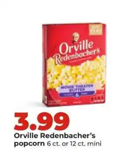Hy-Vee Orville Redenbacher's Popcorn offer