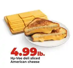 Hy-Vee Hy-Vee deli sliced American cheese offer