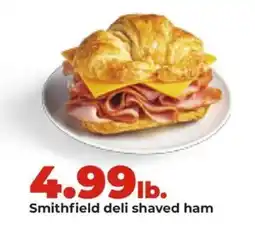 Hy-Vee Smithfield Deli shaved ham offer