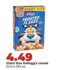 Hy-Vee Kellogg's Frosted Flakes offer