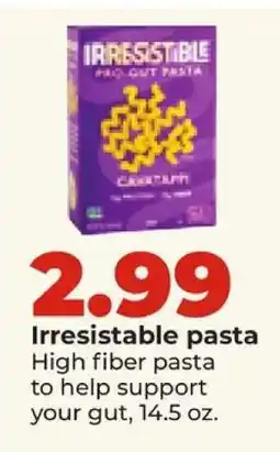 Hy-Vee Irresistable pasta offer