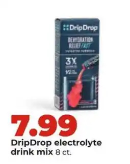 Hy-Vee DripDrop Electrolyte Drink Mix offer