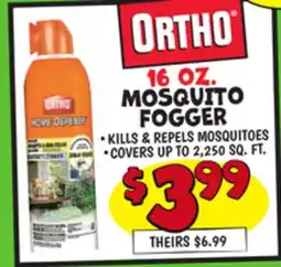 Ollie's ORTHO 16 OZ. MOSQUITO FOGGER offer