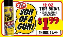 Ollie's STP SON OF A GUN! TIRE SHINE offer