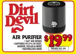 Ollie's Dirt Devil AIR PURIFIER offer