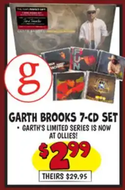 Ollie's GARTH BROOKS 7-CD SET offer
