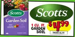 Ollie's SCOTTS PREMIUM GARDEN SOIL offer